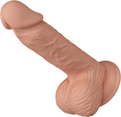 APH Realistisches Dildo mit Hoden und Saugnapf Braun