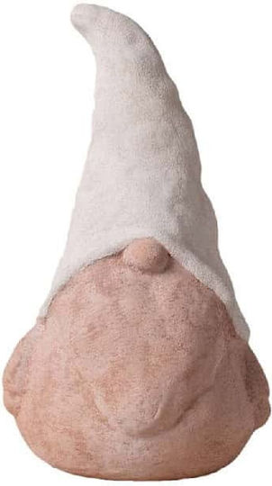 Espiel Christmas Ceramic Figure Dwarf White Height 15cm