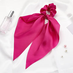 Scrunchie Satinat Elastic De Păr Eșarfă Fuchsia