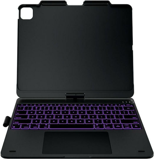 Typecase Case Flexbook Touch Tastatur iPad Air 13 2024/2025 Schwarz Kb201t-129-c-blk-blk-b-us-v4