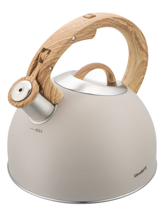 Klausberg Βραστήρας Ανοξείδωτος Γκρι 2500ml