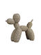 Espiel Dekorativ Hund aus Polyresin 17.5x7x15.5cm 1Stück