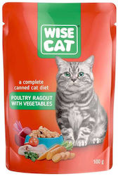 Wise Cat Wet Food 5x100gr