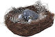 Espiel Easter Bird Polyresin Blue 9x5.5x9cm