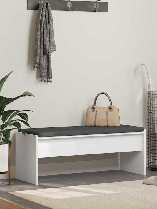 Bancă Exterior Lemnos cu Perne 100x38x46cm