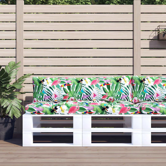 vidaXL Oxford για Παγκάκι Παλέτας Πολύχρωμο 2τμχ 110x58εκ. vidaXL Oxford για Παγκάκι Παλέτας Πολύχρωμο 2τμχ 110x58εκ.