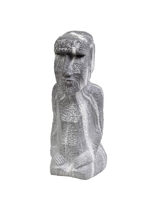 Espiel Декоративен Бюст Моаи 16.5x16x41см