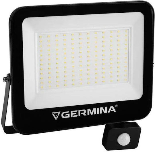 Lumax Προβολέας LED 100W με Αισθητήρα Κίνησης