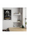 Poster NBA Kobe Bryant Snk289 30cm x 40cm Black Wooden Frame