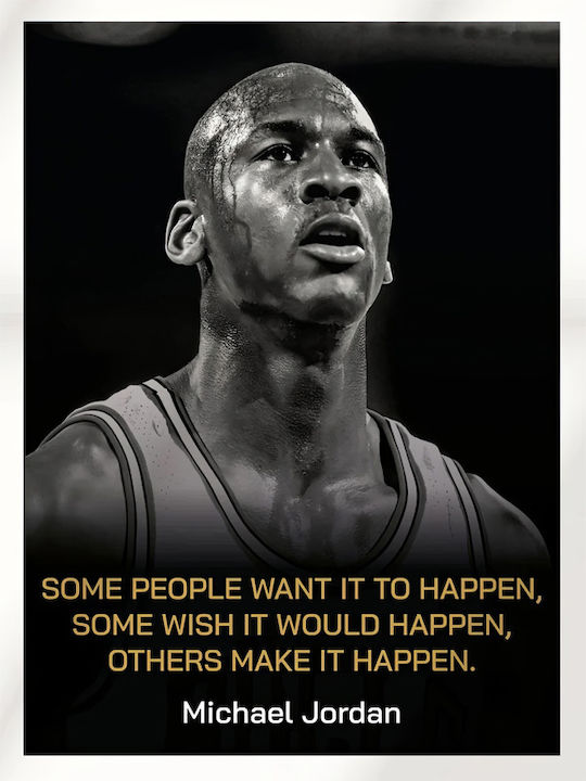 Poster Nba Michael Jordan Snk288 50cm x 70cm