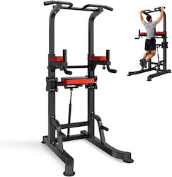 Vevor Power Tower Single And Double Pull-Up Bar Without Weights