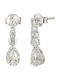 Senzio Belibasakis Ohrringe aus White Gold mit Steinen