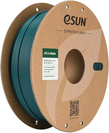Esun Epla Matte PLA 3D Printer Filament 1.75mm Morandi Green 1kg
