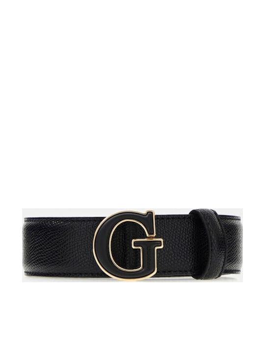 Guess Γυναικεία Ζώνη Μαύρη