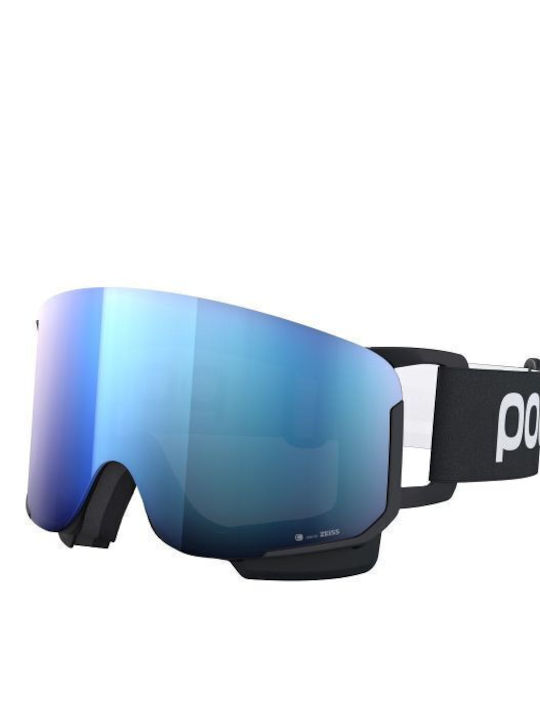 Ski & Snowboard Goggles Kids Black with Lens in Black Color