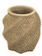 Artekko Cement Κασπώ Τσιμεντένιο Καφέ 21x21x22εκ.