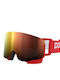 Poc Ski & Snowboard Goggles Kids Red with Lens in Red Color
