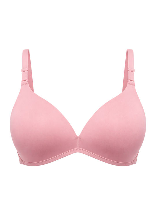 Pink Sutien Push Up fără Baloane