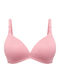 Pink Sutien Push Up fără Baloane
