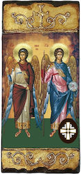 The Archangels Michael Gabriel Lithograph Holy ...