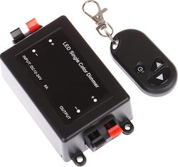 Vencore 6613-10001 Rf Dimmer 12-24v Remote One Color Ασύρματο Rf Dimmer 12-24 Volt Χειριστήριο Μονού Χρώματος 12 Volt 96 Watt & 24 Volt 192 Watt Μέγιστο Φορτίο 6613-10001