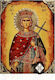 Heiligenikone St. Helena Lithografie Agio Oros ...