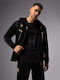 Sweatshirt with Hood Black/gold