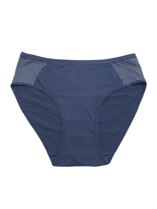Power Flower Women's Slip Navy Blue