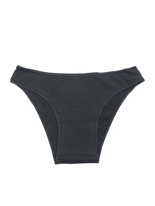 Power Flower Γυναικείο Slip Μαύρο