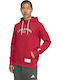 Sweatshirt mit Kapuze Rot