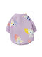 Denik Pets Zouzouni Sweatshirt Dog in Purple color S 26cm.