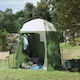vidaXL Summer Camping Toilet Tent Green 160x160...