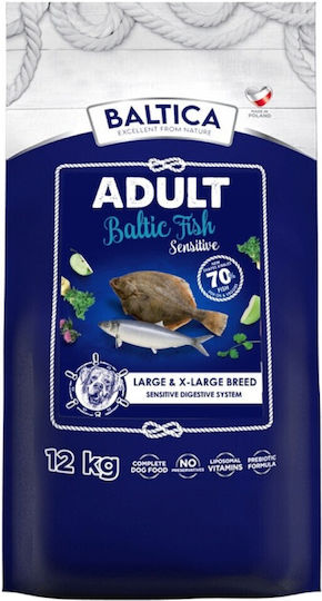 12kg Dry Food for Large Breed Dogs with Fish