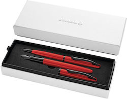 Pelikan Pen Set Pen Quill Jazz Noble Elegance Red Gift Box 826778 Pelikan Pen Set Pen Quill Jazz Noble Elegance Red Gift Box 826778
