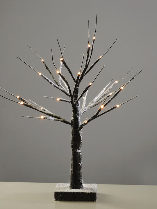 “snow Tree” Maypo Δεντρο 24 Led Λαμπακ Μπαταρ 3xaa Θερμο Λευκο Ip20 45cm