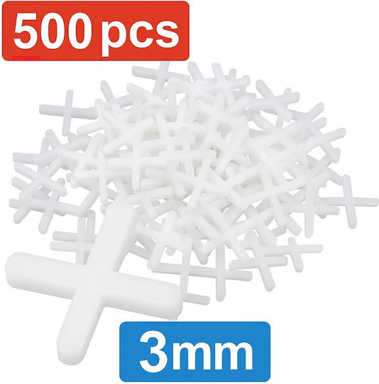 Cross Tile Leveling Spacer Thickness 3mm 500pcs Gc-accessories