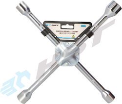 Cross Wheel Nut Wrench 17-19-21-22mm Hst0043