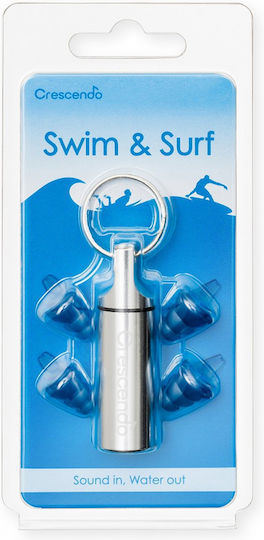 Crescendo Swim & Surf 5 Слушалки за уши за плуване 2бр