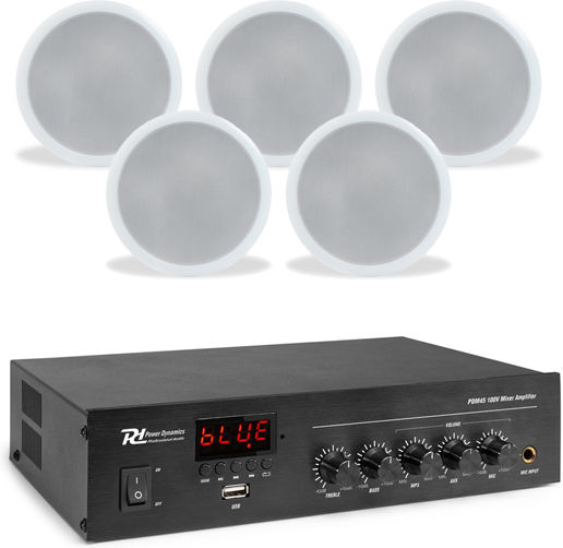 Power Dynamics CSPB5 + pentru site-ul de comerț electronic Boxe de instalare 45W Albe