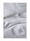 Down Town Home Σετ Σεντόνια King Size 275x290εκ. White (4τμχ)