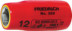 Friedrich Nuss mit Vierkant-Antrieb 1/2" Durchmesser 10mm 1Stück Friedrich Nuss mit Vierkant-Antrieb 1/2" Durchmesser 10mm 1Stück