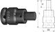 OZAT Nüsse Pneumatisch Quadratisch mit Vierkant-Antrieb HEX, 1/2" Set 2Stück