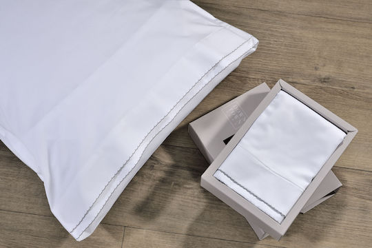 Down Town Home Pillowcase Set White 52x75cm.