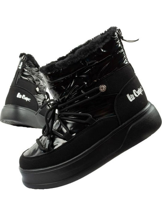 Lee Cooper Damentliche Wanderschuhe Schwarz