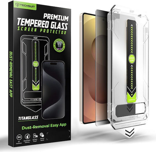 Techsuit Privatsphäre Gehärtetes Glas (Galaxy S26 Ultra)
