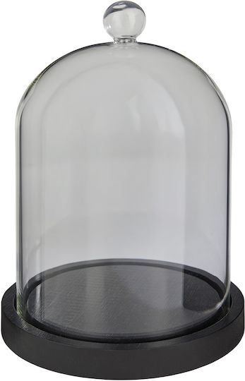 Dome Glasvase Kuppel Schwarz Durchmesser 15cm X Höhe 20cm