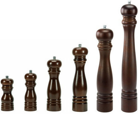 Wooden Brown Mill 15cm Ilsa
