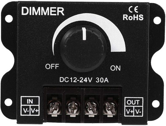 VenCore Wall Mounted Dimmer Switch with Frame LED Strip Rotary 360W