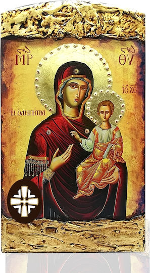 Fecioara Maria O Îndrumătoare Muntele Athos 15x27