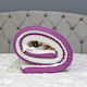 Como felt & wadding producers Ανώστρωμα Lavander Διπλό Foam με Αποσπώμενο Κάλυμμα 150x200x4εκ.